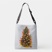 Ananas Crossbody Tas (Achterkant)