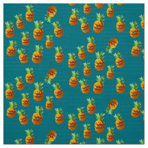 Ananas Custom Polyester Weave Fabric