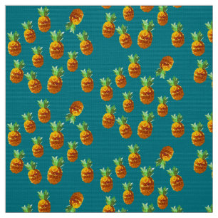 Ananas Custom Polyester Weave Fabric Stof