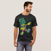 Ananas Dabbing Ananas Fruit Zonnebril Hawai T-shirt (Voorkant volledig)