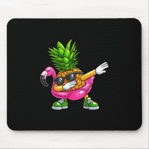 Ananas Dabbing Flamingo Aloha Hawaï Tropisch V Muismat