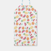 Ananas Dank u labels | Favoriete labels Cadeaulabel (Achterkant)