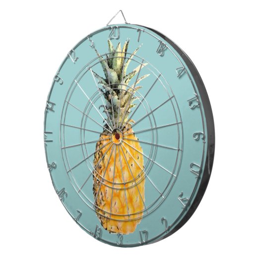 ananas dartbord (Voorkant Rechts)