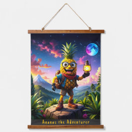 Ananas de avonturier - Pineapple Empire Hangend Wandkleed