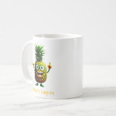 Ananas de avonturier - Pineapple Empire Koffiemok (Voorkant links)