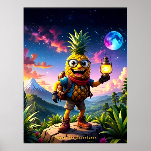 Ananas de avonturier - Pineapple Empire Poster (Voorkant)
