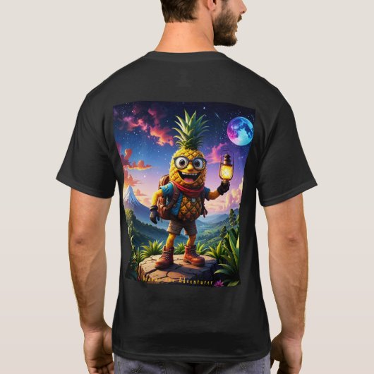 Ananas de avonturier - Pineapple Empire T-shirt (Achterkant)