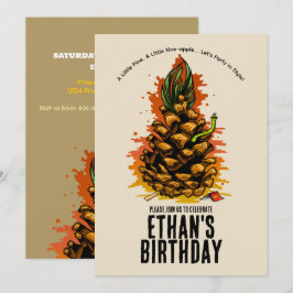 Ananas de ultieme verjaardagsbash kaart