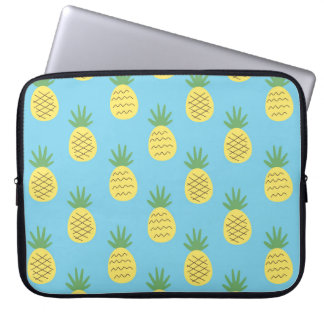 Ananas Delight: Tropische fruitprint Laptop Sleeve