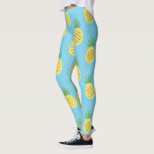 Ananas Delight: Tropische fruitprint Leggings (Links)