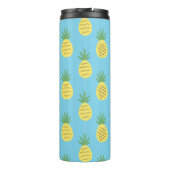 Ananas Delight: Tropische fruitprint Thermosbeker (Achterkant)