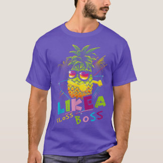 ananas Draag zonnebril als een borst. T-shirt