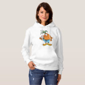 Ananas Drink kokosmelk Vrouwen Hoodie (Voorkant volledig)
