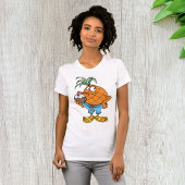 Ananas Drink kokosmelk vrouwen T-shirt