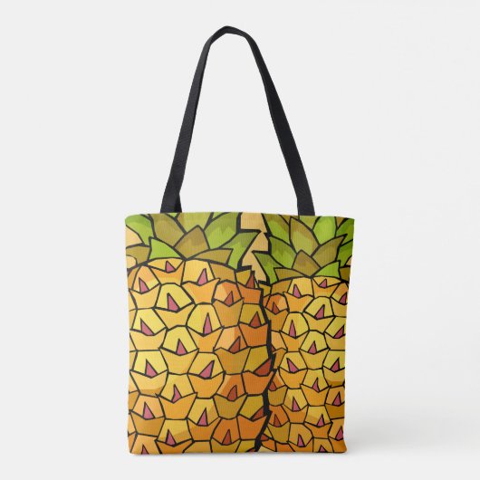 ananas Duo Tote Bag (Achterkant)