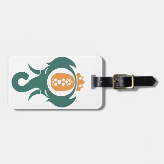 ananas Elephant Bagagelabel (Voorkant horizontaal)