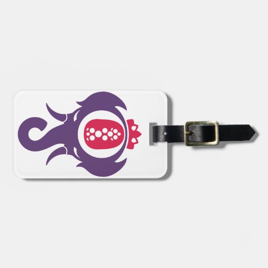 ananas Elephant Bagagelabel (Voorkant horizontaal)