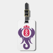 ananas Elephant Bagagelabel (Voorkant verticaal)