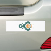 ananas Elephant Bumpersticker (Op auto)
