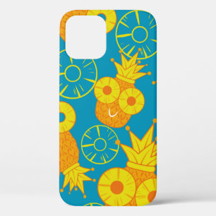 Ananas- en anananassoorringen. Naadloze doodskop Case-Mate iPhone Case