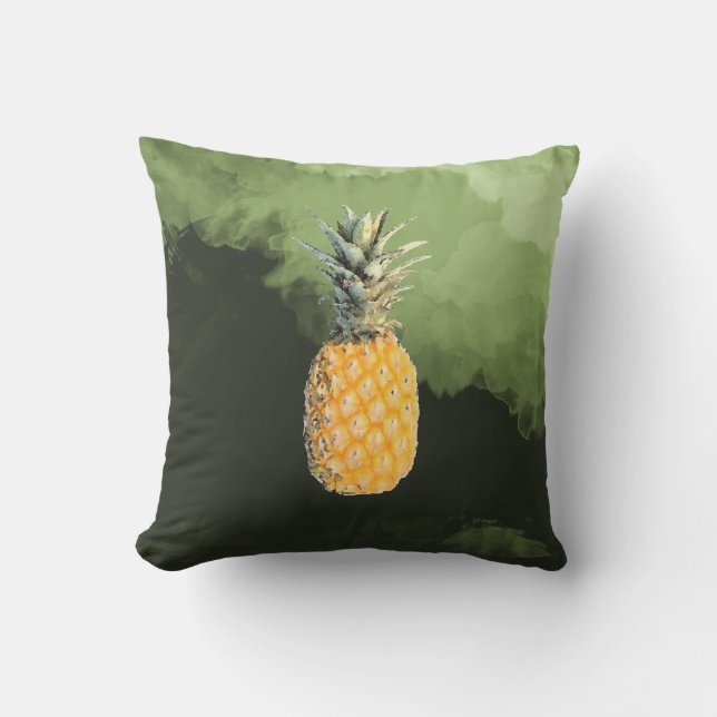 ananas en bananen buitenkussen (Voorkant)
