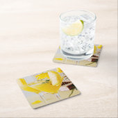 Ananas- en gember Fresca-cocktail Kartonnen Onderzetters (Insitu)