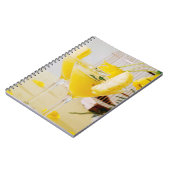 ananas en gember Fresca cocktail Notitieboek (Linkerzijde)