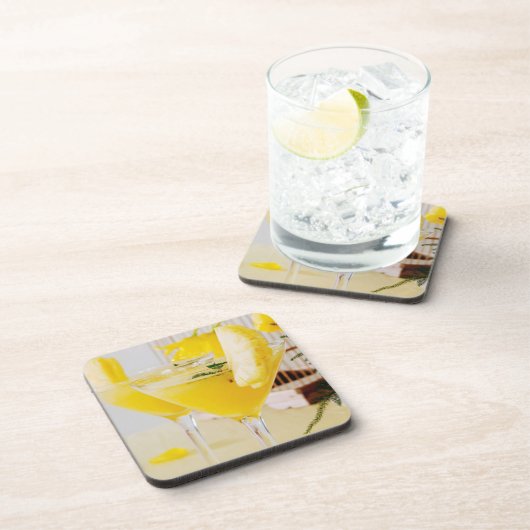 ananas en gember Fresca cocktail Onderzetter (Rechterzijde)