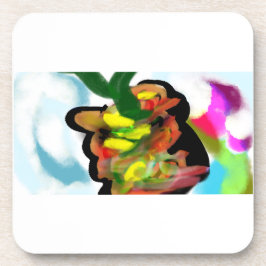 Ananas en golf bier onderzetter