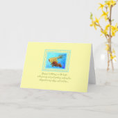 Ananas en groet van de zomer van 2004 kaart (Gele Bloem)