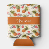 Ananas en Hibiscus Blikjeskoeler (Achterkant)