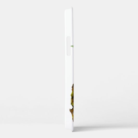 Ananas en Jouw naam en monogram Case-Mate iPhone Case (Achterkant / Rechts)