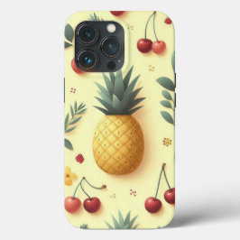 Ananas en kersen Case-Mate iPhone case