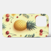 Ananas en kersen Case-Mate iPhone case (Achterkant (horizontaal))