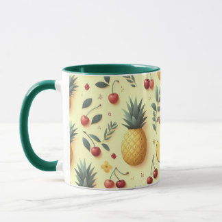 Ananas en Kersen Mok