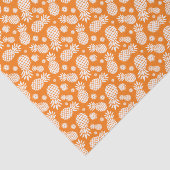 Ananas en oranje papier voor de vervaardiging van  (Detail)