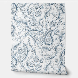 Ananas en Paisley Behang