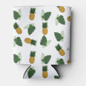 Ananas- en palmbladeren blikjeskoeler (Voorkant)