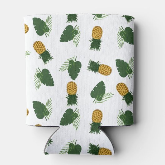 Ananas- en palmbladeren blikjeskoeler (Achterkant)