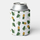 Ananas- en palmbladeren blikjeskoeler (Blikje Achterkant)