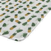 Ananas- en palmbladeren snijplank (Hoek)