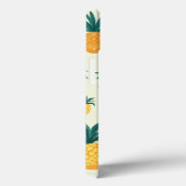 Ananas en palmboom patroonontwerp Iphone hoesjes (Achterkant / Rechts)