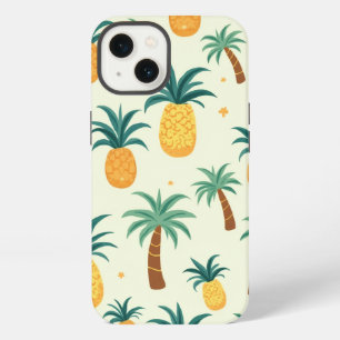 Ananas- en palmboompatroonontwerp ipone-hoesjes iPhone 13 hoesje
