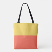 ananas en roze pompelmoes tote bag (Achterkant)