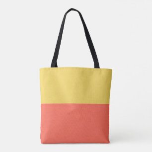 ananas en roze pompelmoes tote bag