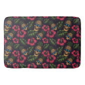 Ananas en Skulls Badmat (Voorkant)