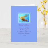 Ananas en vruchten van de Birthday Greeting Periwi Kaart (Gele Bloem)