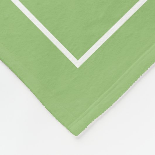 Ananas en Whimsical green handgeschreven name Fleece Deken (Hoek)