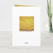 Ananas en Zwarte Partij Kaart (Achterkant)