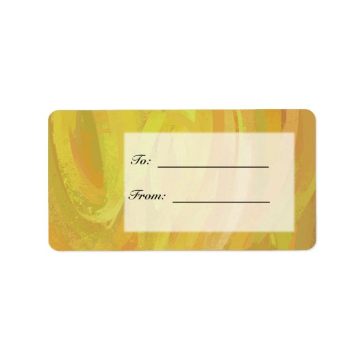 ananas etiket (Voorkant)